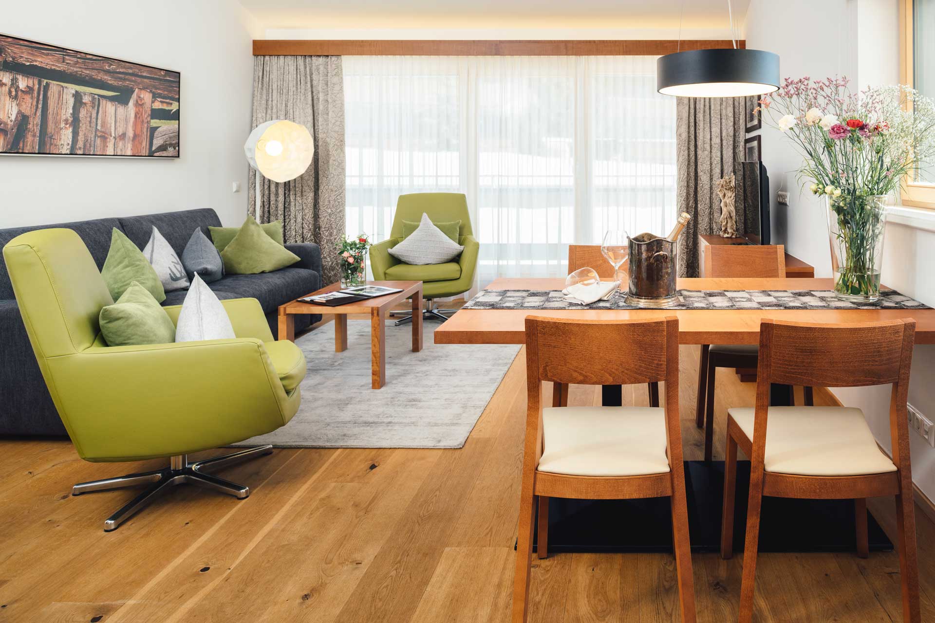 ideal living room arrangement