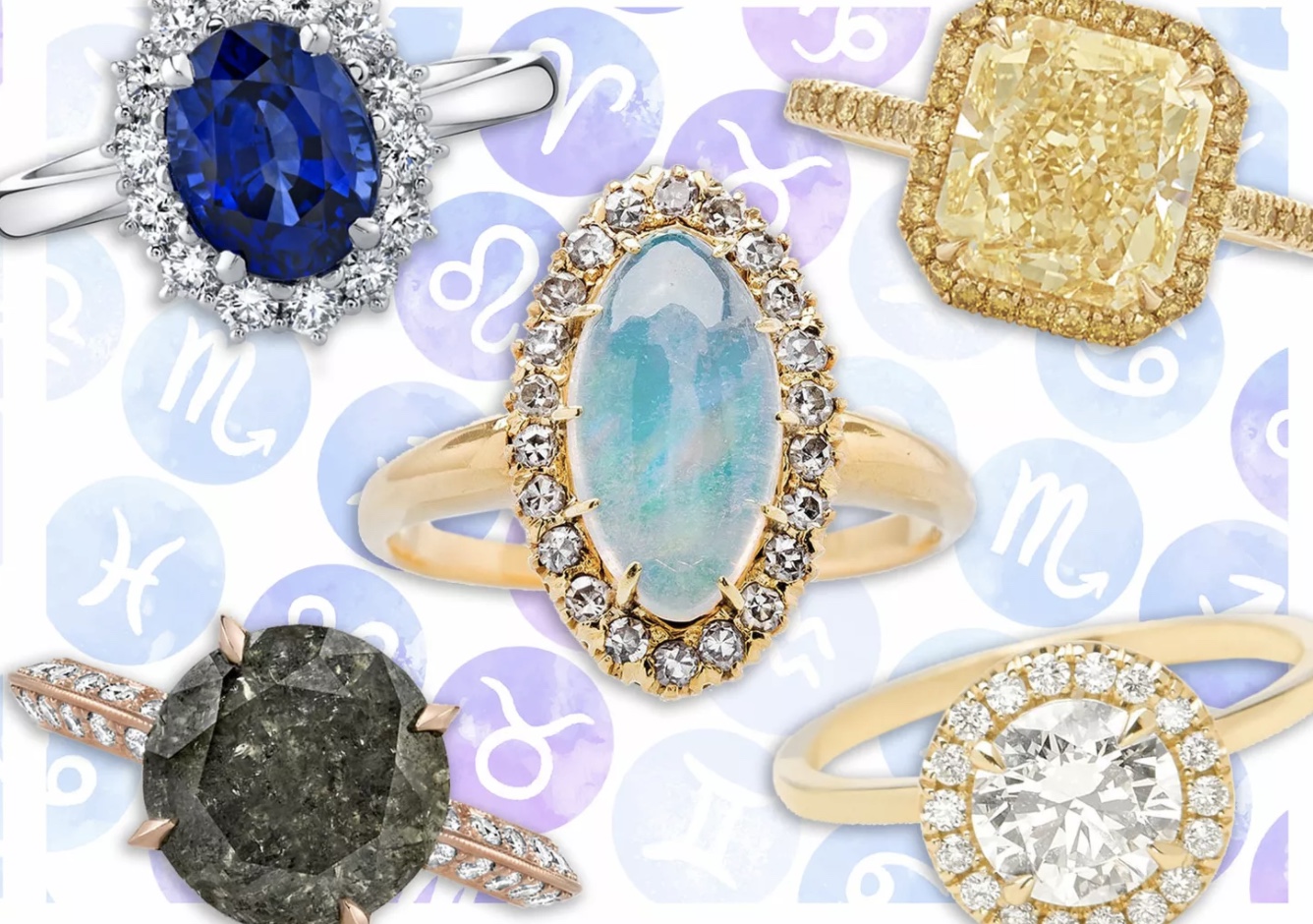 Choosing an Engagement Ring based on Zodiac Signs
