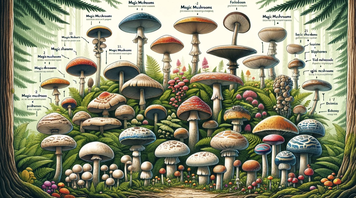 How To Identify Magic Mushrooms: 2024 Guide